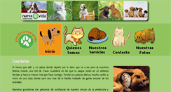 Desktop Screenshot of guarderia-nuevavida.org
