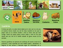 Tablet Screenshot of guarderia-nuevavida.org